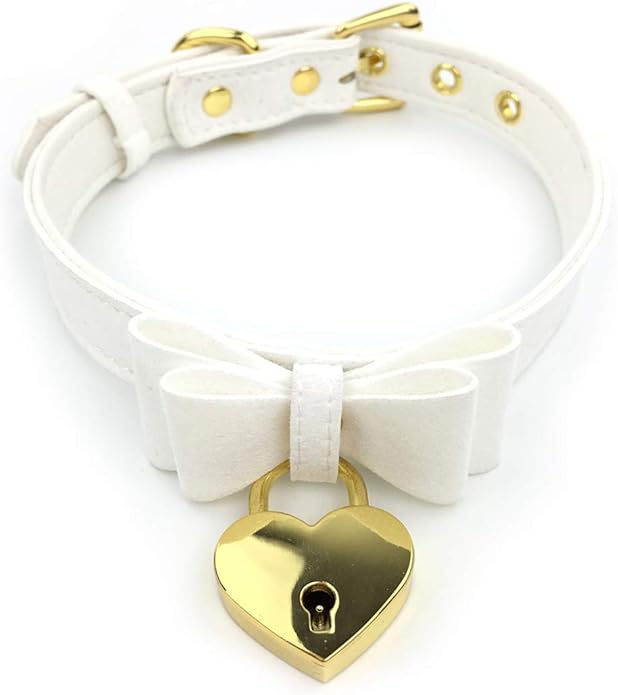 Bell Choker Collar Necklace Lolita Bow Collar Cat Kitty Velvet Necklace