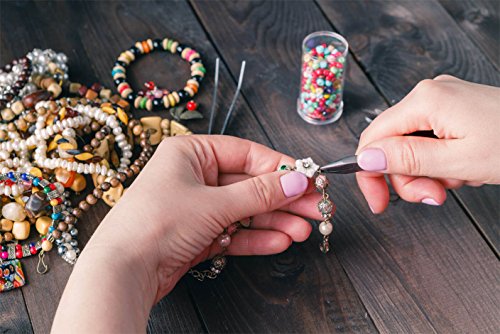 Paxcoo 1200Pcs Open Jump Rings and Lobster Clasps Jewelry Findings Kit with Pliers for Jewelry Making (Silver and Gold) - color: Silver and Gold