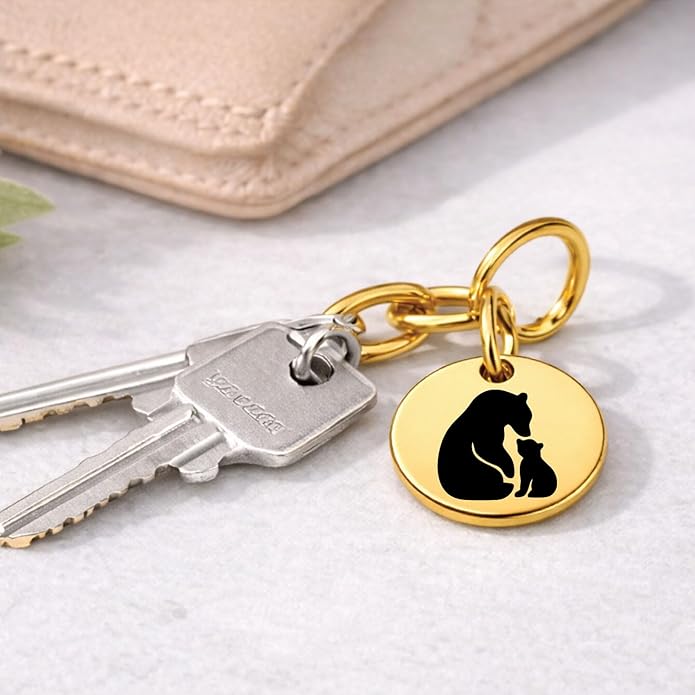 SM Design Pregnancy & New Baby Charm Set – Set of 4 Meaningful Stainless Steel Charms – Great for Crafting, Making Bracelets and Necklaces - Meaningful Keepsake Charms for Expecting & New Moms