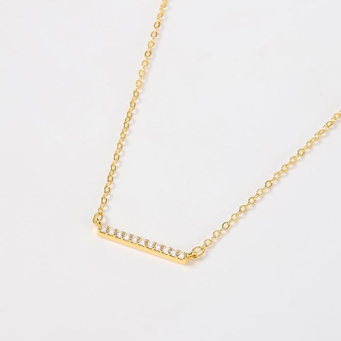 14K Gold Plated Dainty Pendant Butterfly Bead Boot Bee Baseball Flower Compass Airplane Heart Hummingbird Tree Necklace Simple Jewelry Gift for Women