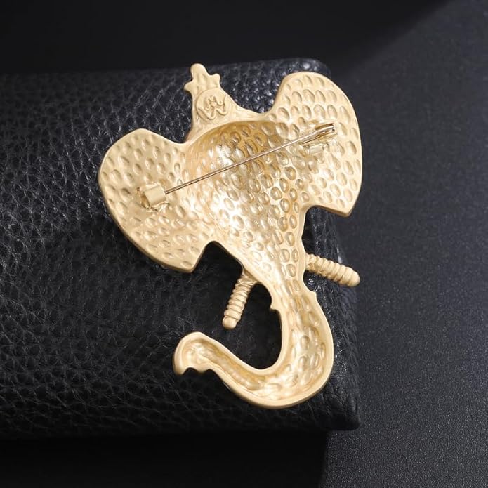 Animal Brooch Insect Bird Brooches Pearl Rhinestone Crystal Brooch 18k Gold-Plated Lapel Pins Jewelry Gifts Birthday Gifts for Women Men