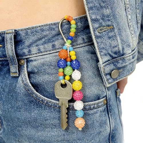 25PCS Translucent Jelly Rhinestone Resin Beads, 0.63 Inch Mixed Color Chunky Bubble Bead, Crystal Loose Spacer Beads for Jewelry Making Bracelets Necklaces Earrings Keychain & DIY Crafts Supplies - color: Jelly Color Translucent