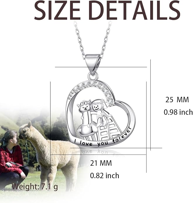 Animal Necklace Cat/Fox/Otter/Sloth/Cow/Highland Cow/Koala Necklace Cute Animal Jewelry Gifts for Women