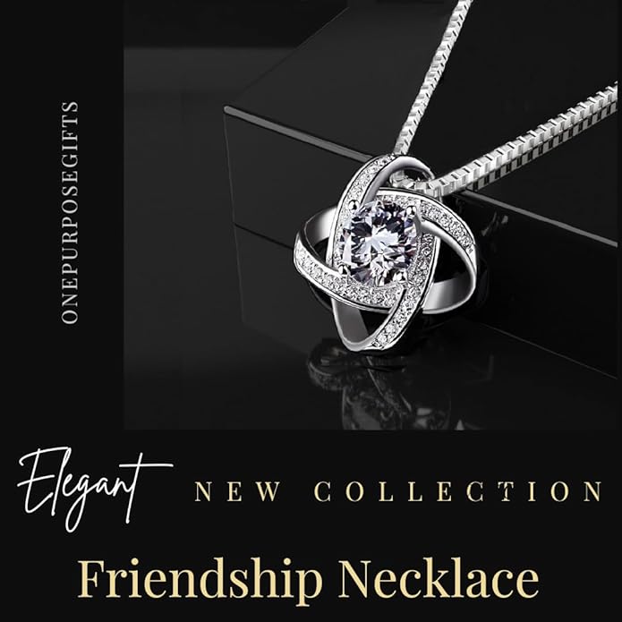 Friendship Necklace, Friendship Gifts for Women, Gifts for Best Friend, Best Friend Friendship Necklace, Birthday Gifts for Female Friends, Her, BFF, Bestie…