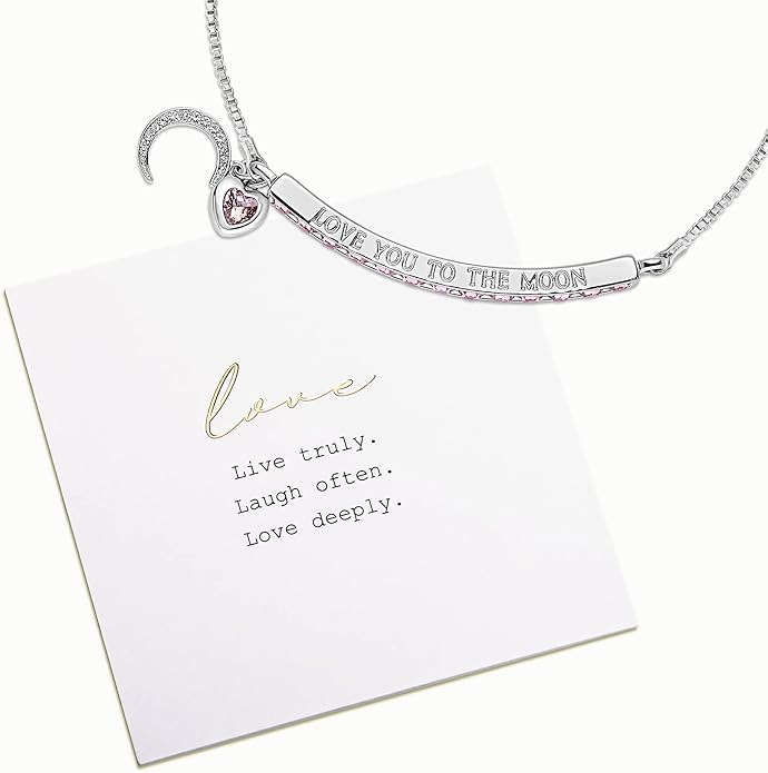 INSPIRED VOICES Sterling Silver Plated Charm Bracelets for Women - Easy Adjustable Bracelets