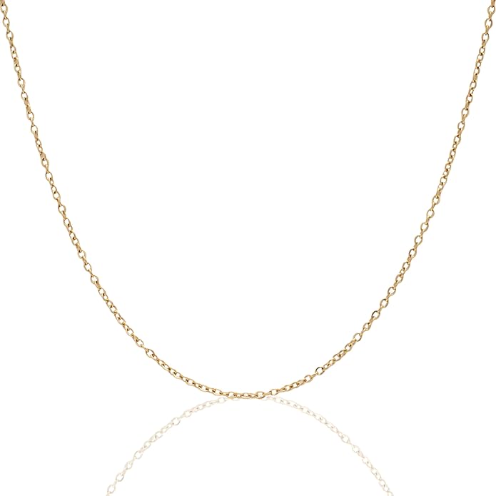 Hey Harper Gold Necklace For Women Trendy Necklace - 14K Golden PVD Coating Waterproof & Sweatproof Non Tarnish Jewelry Chain Necklaces