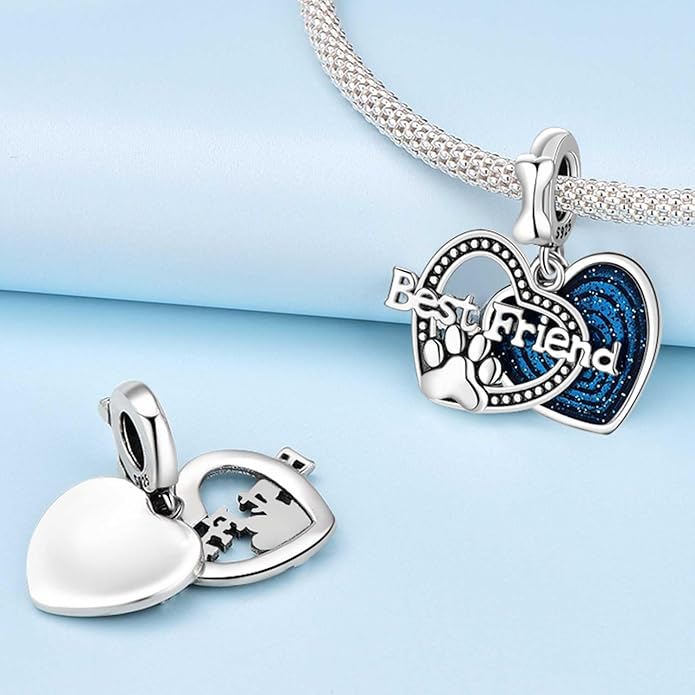 Cute Panda Animal 925 Sterling Silver Charms for Bracelets and Necklace Dangle Pendants Butterfly Elephant Dog Bead Jewelry Present for Women Family Friends