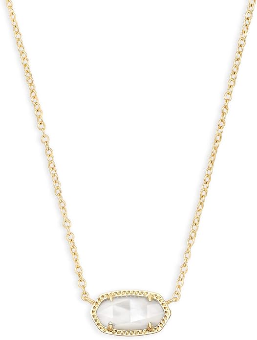 Kendra Scott Elisa Pendant Necklace for Women, Fashion Jewelry, 14k Gold-Plated