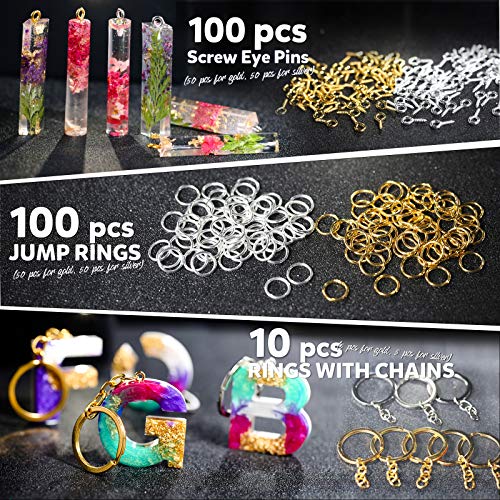 LEOBRO Hand Drill, Hand-operated Hand Drills, Pin Vise with Drill Bits, Drill Press Vise, Keychain Making Kit, Jewelry Making Supplies, for Crafts
