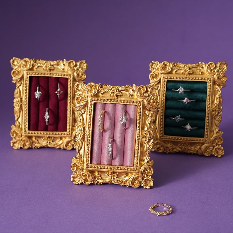 Suede Lined Jewelry Display Stand - color: Black