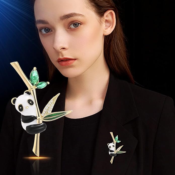 Animal Brooch Insect Bird Brooches Pearl Rhinestone Crystal Brooch 18k Gold-Plated Lapel Pins Jewelry Gifts Birthday Gifts for Women Men