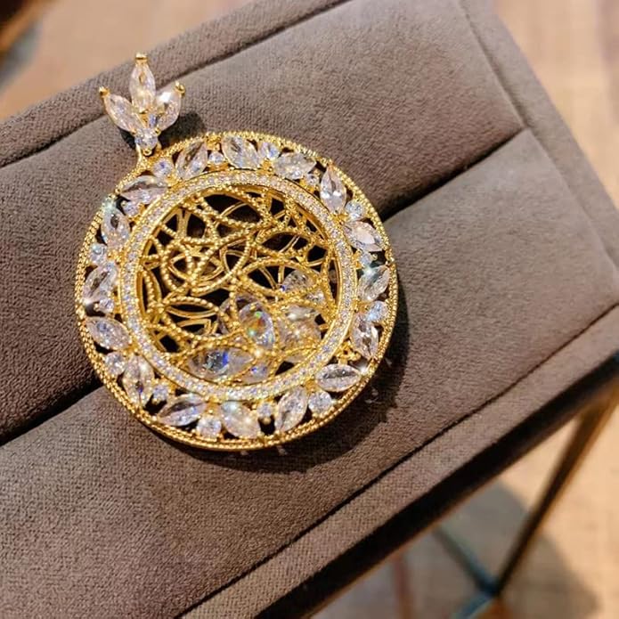 Brooch Pins For Women Fashion, Flower Brooches Jewelry For Women Floral Series Brooches And Pins Designer Lady's Costume