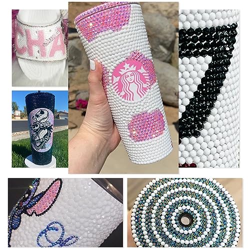 qiipii Pure Black Resin Flatback Rhinestones for Bedazzling Crafting 2mm-6mm Flatback Jelly Stones Solid Black Gems Diamonds for Face Eyes Makeup Tumblers Mugs Bottles DIY Crafts Clothes Shoes Phones - color: Pure Black