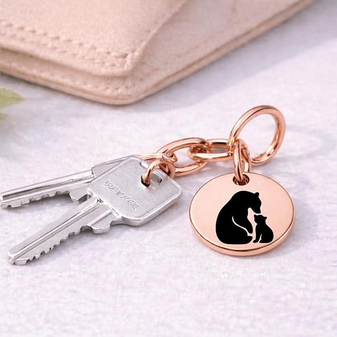 SM Design Pregnancy & New Baby Charm Set – Set of 4 Meaningful Stainless Steel Charms – Great for Crafting, Making Bracelets and Necklaces - Meaningful Keepsake Charms for Expecting & New Moms