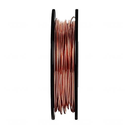 26 Gauge/0.4mm 426 Feet 5 oz 99.9% Dead Soft Copper Wire for Electroculture Gardening, Jewelry Making, Beading, Science Projects, DIY Artwork, Pure Bare Copper Wire