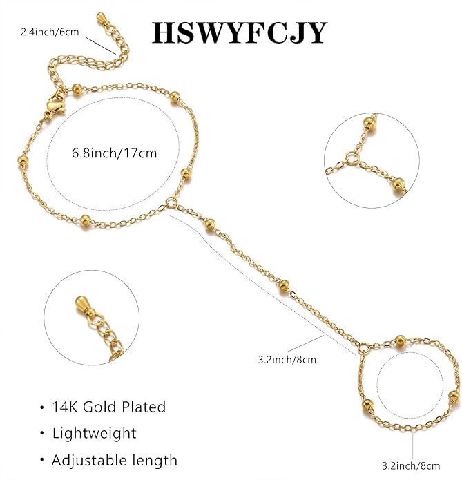Silver and Gold Bracelets for Women Non Tarnish Waterproof Gold bracelet stack set, Adjustable 6.5"+2" Extender, Layered Bracelets for Women，Exquisite Jewelry Gift