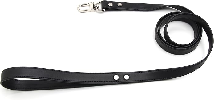 Lookook Fashion O-Ring Faux Leather Choker Necklaces Collar For Womens