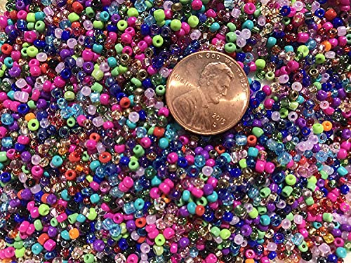 Seed Beads Size:11/0 50 gr / 1.76 oz (Mix/Assorted) - color: Mix / Assorted