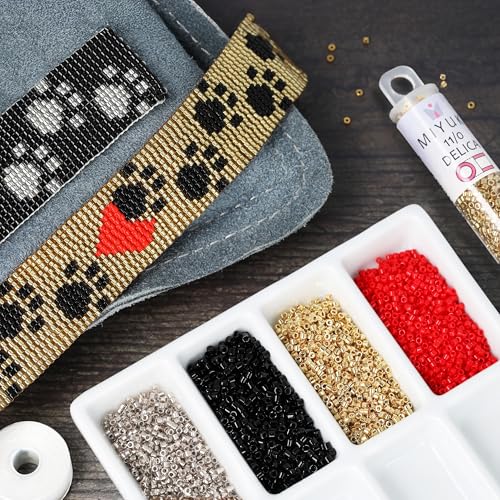 Miyuki Delica Seed Beads – Size 11/0 (1.6 mm), DB0798, Dyed Matte Opaque Capri, 7.2 g, Approx. 1440 Beads, Made in Japan - color: DB0798 - Dyed Matte Opaque Capri
