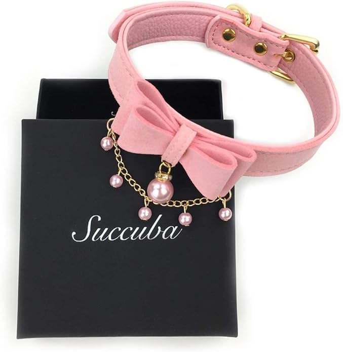 Bell Choker Collar Necklace Lolita Bow Collar Cat Kitty Velvet Necklace