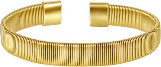 hotoo Minimalist Cuff Bracelets for Women Stackable Bracelet Christmas