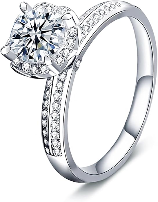 Chic 1 Carat Diamond Wedding Band | D-Color VVS2 Clarity | Elegant and Dazzling Jewelry for Women
