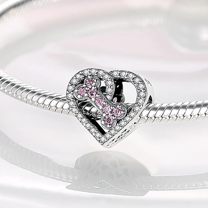 925 sterling silver bracelet necklace pendant, women's jewelry, a charming pendant suitable for matching the original bracelet, perfect for parties, birthdays, and as a jewelry gift