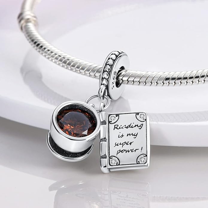 MULA 925 Sterling Silver Charms for Bracelets and Necklaces Family Letters Dangle Pendants Airplane Travel Beads Family Tree Jewelry Charms for Women
