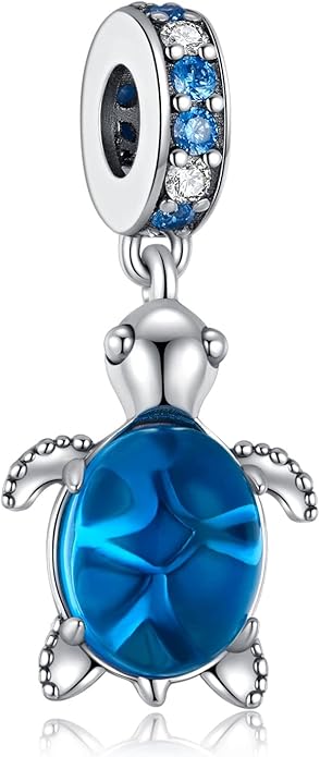 Birthday Fashion Love Heart Dangle Charm 925 Sterling Silver Charms fits Bracelets and Necklace Pendant Bead Charms Jewelry Present for Women Family Friends