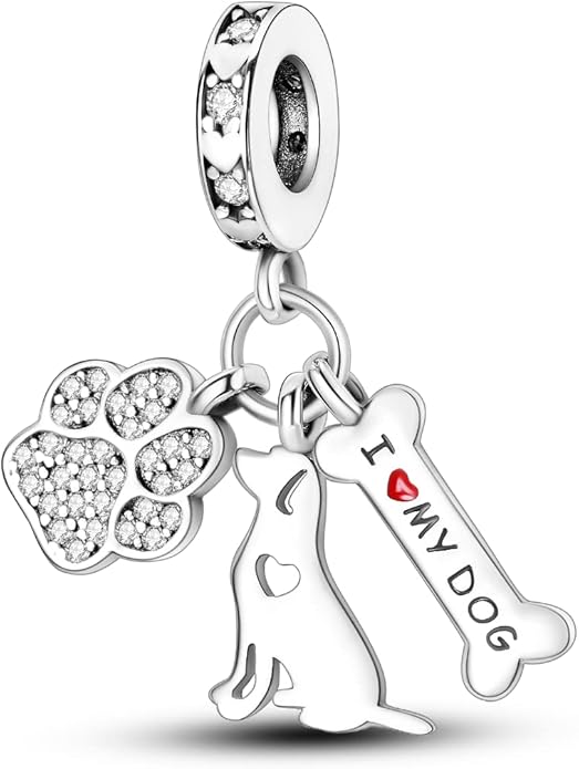Parmuz 925 Sterling Silver Charm for Bracelet Necklace Dangle Love Mom Ocean travel Butterfly Party Charm Beads Pendants DIY Jewelry for Women