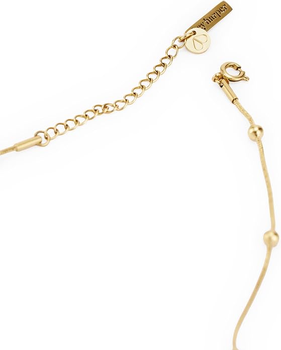 Hey Harper Gold Necklace For Women Trendy Necklace - 14K Golden PVD Coating Waterproof & Sweatproof Non Tarnish Jewelry Chain Necklaces