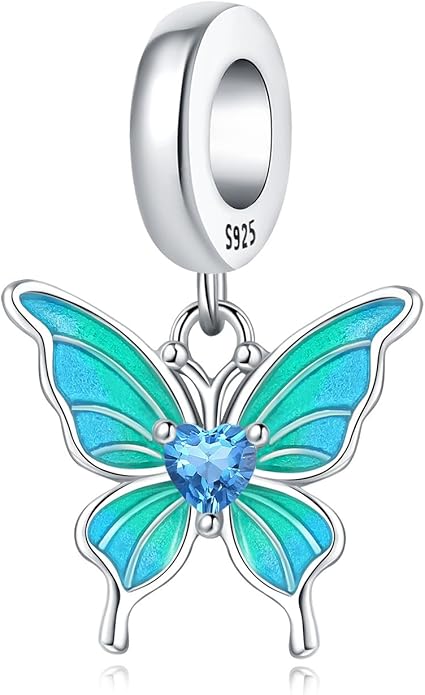 Cute Panda Animal 925 Sterling Silver Charms for Bracelets and Necklace Dangle Pendants Butterfly Elephant Dog Bead Jewelry Present for Women Family Friends