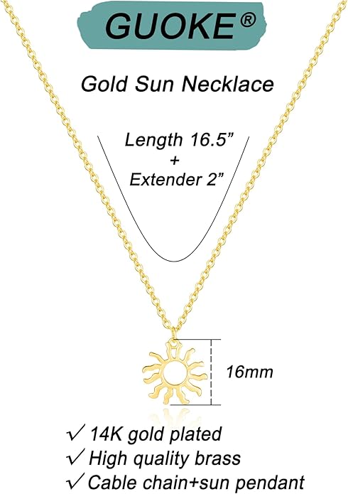 14K Gold Plated Dainty Pendant Butterfly Bead Boot Bee Baseball Flower Compass Airplane Heart Hummingbird Tree Necklace Simple Jewelry Gift for Women