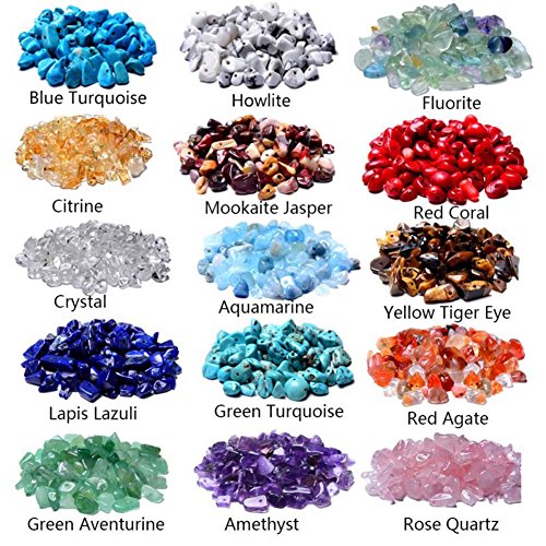 3-5mm Natural Green Aventurine Gemstone Chips Loose Beads Semi Precious for Jewelry Making DIY Handmade Craft Supplies 1 Strand per Bag Approxi 32" - color: Green Aventurine