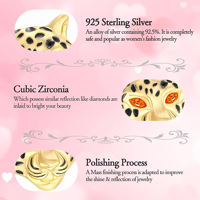 925 Sterling Silver Charms for Bracelets and Necklaces Charms for Women Fashion Jewelry for Women Friend and Mother