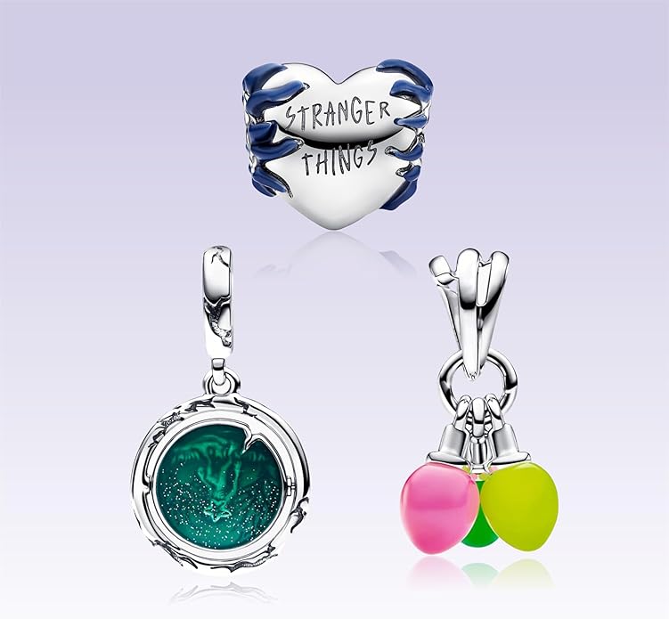 Gold Heart Family Charms Bead for Bracelets and Necklaces Jewelry Charm for Women Valentine Mother's Day