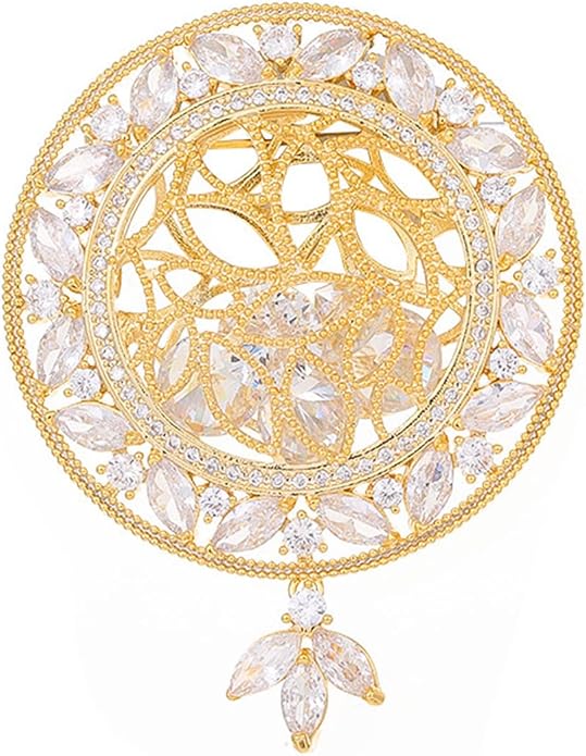 Brooch Pins For Women Fashion, Flower Brooches Jewelry For Women Floral Series Brooches And Pins Designer Lady's Costume