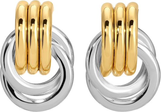 Heaven Mayhem Double Knot Earrings for Women