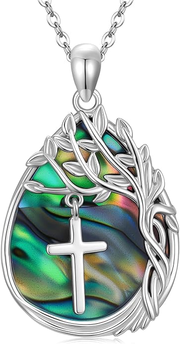 Jewish Jewelry Tree of Life Necklace 925 Jewish Sterling Silver Pendant Necklace Women Gift