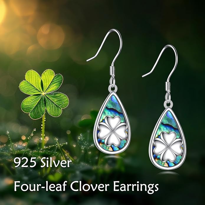 VONALA Flower Earrings for Women 925 Sterling Silver Rose/Lotus/Scottish Thistle/Tulip/Lilac/Mushroom/Pineapple Dangle Drop Earrings Flower Jewelry Gifts for Women Girls Birthday Gifts