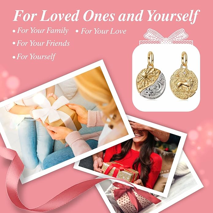 Cute Fashion Heart Charms,S925 Sterling Silver Charm,Bead for Bracelets and Necklaces,For Women Jewelry Present