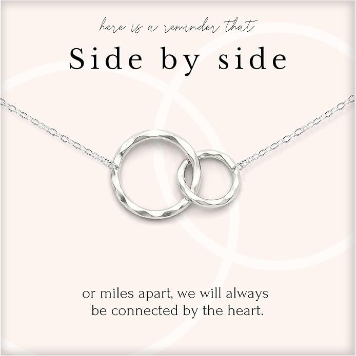 HOPE LOVE SHINE Best Friend Gift for Women - Meaningful BFF Friendship Necklace, Jewelry 16+2", 14k Gold Plated Sterling Silver