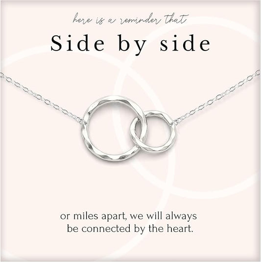 HOPE LOVE SHINE Best Friend Gift for Women - Meaningful BFF Friendship Necklace, Jewelry 16+2", 14k Gold Plated Sterling Silver