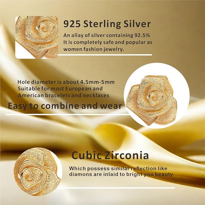 Fashion Charms Compatible for Bracelets,S925 Sterling Silver Charms,For Women Jewelry Present