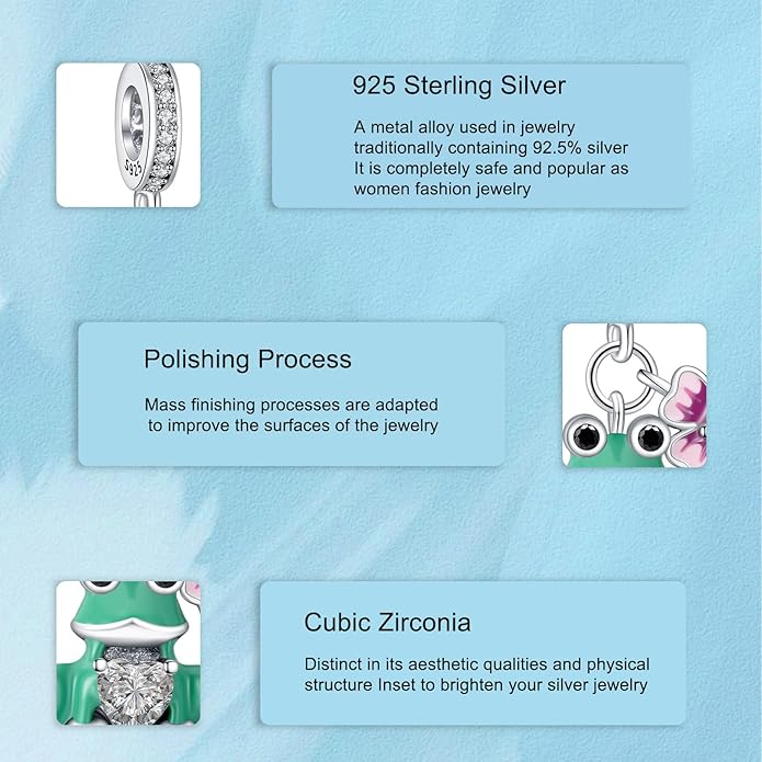 925 Sterling Silver Charms Magic Movie Character Dangle Beads for Bracelets and Necklaces Jewelry for Women