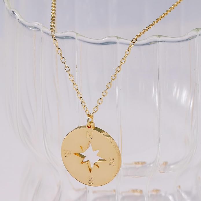 14K Gold Plated Dainty Pendant Butterfly Bead Boot Bee Baseball Flower Compass Airplane Heart Hummingbird Tree Necklace Simple Jewelry Gift for Women