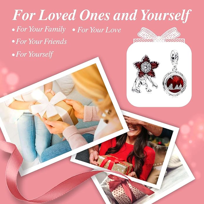 Cute Fashion Heart Charms,S925 Sterling Silver Charm,Bead for Bracelets and Necklaces,For Women Jewelry Present