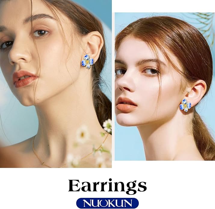 Clip on Earrings Women, 14K Gold Plated Earrings for Sensitive Ears, Fashion Women's Earrings Jewelry Birthday Gift for Wife Grandma Daughter Girls on Christmas Thanksgiving