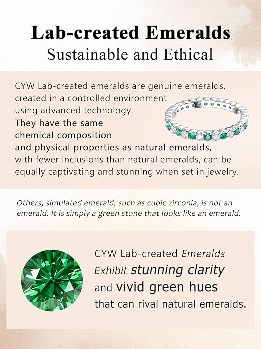 D Color VVS1 Clarity Moissanite Hand Setting Eternity Rings for Women, Solid 925 Sterling Silver Rhodium Finish, Stackable Ring, Wedding Birthday Valentines Anniversary Mothers Day Ideal Gift for Her