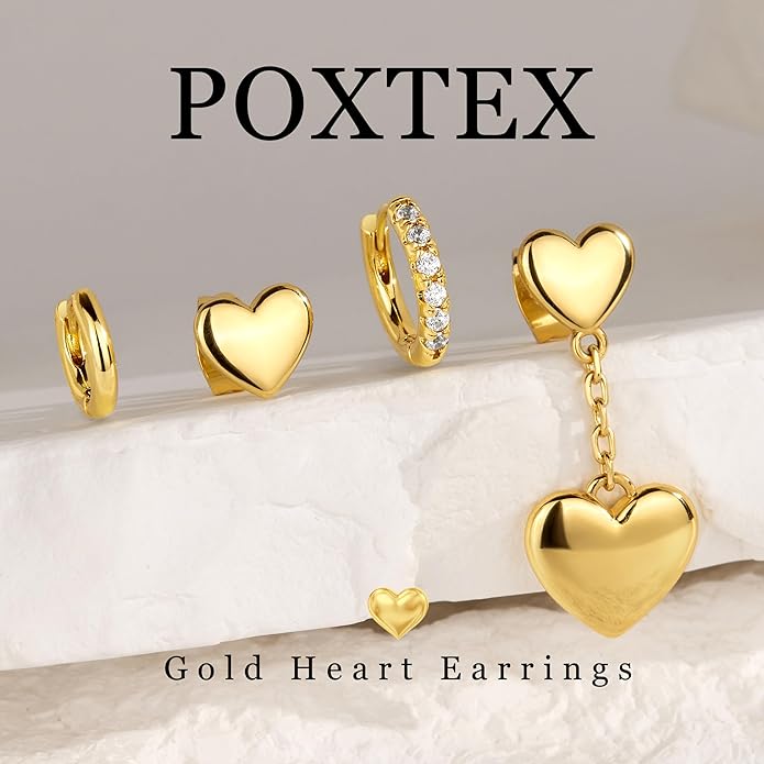 Small Gold Huggie Hoop Earrings Set for Women Men Hypoallergenic 14K Plated Stack Cartilage Earrings, Multiple Piercing Lightweight Mini Thin Cute Dainty Trendy Jewelry Set Christmas Gifts for Women